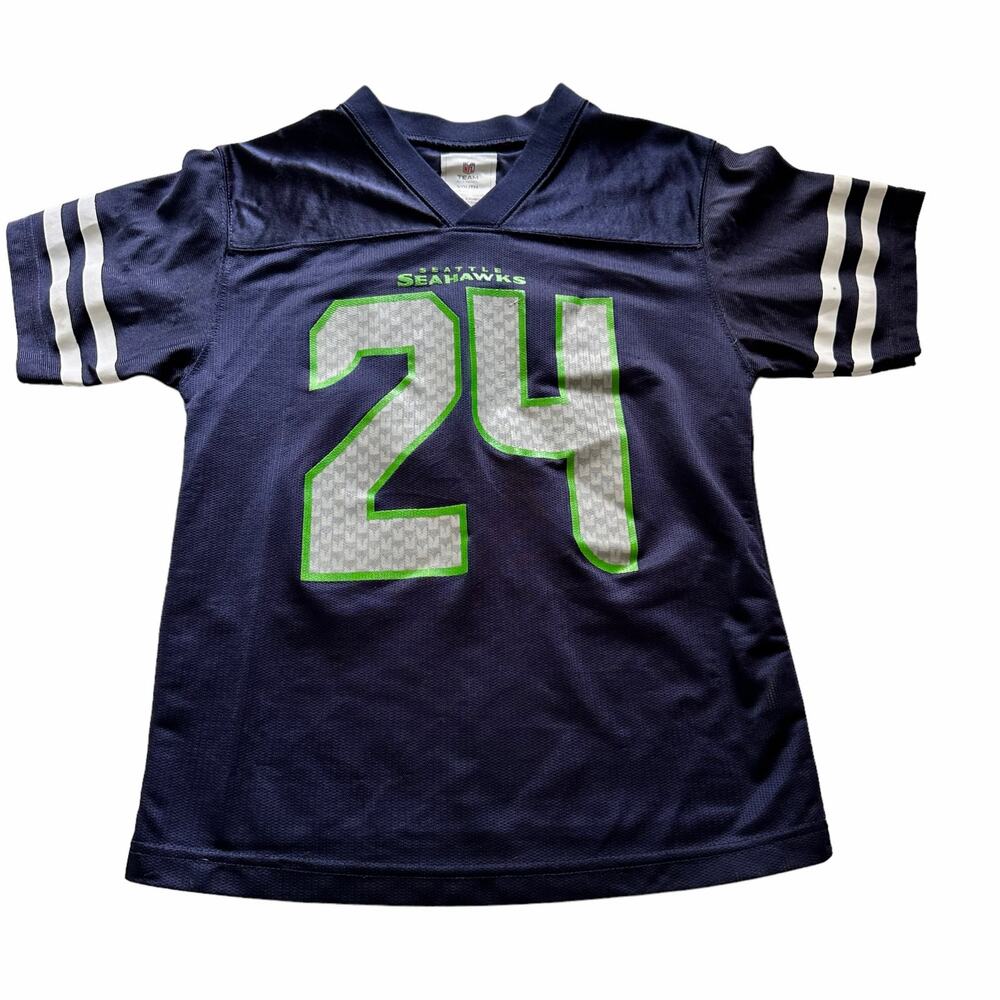 Seattle Seahawks NFL Jersey - 24 Lynch - Size medium 10/12